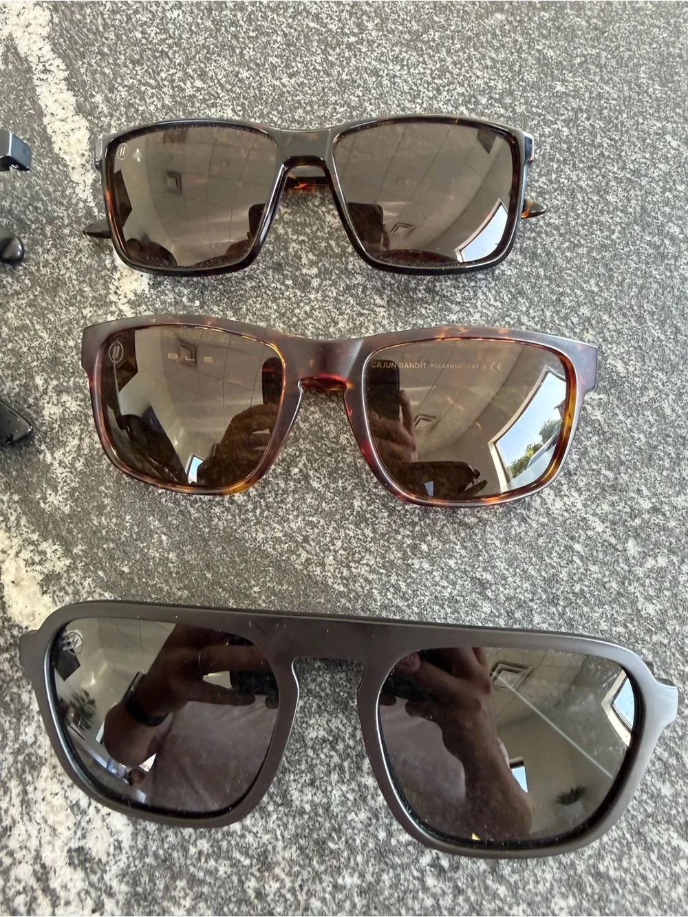 Men's Black and Tortoise Sunglasses Pack - Classic Polarized Styles